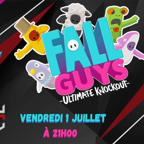 Affiche Soiree Fall Guys 01.07.2022
