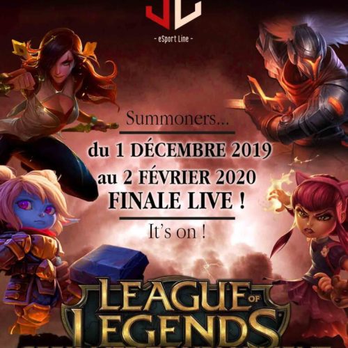 Affiche tournoi LOL GL 02.02.2020